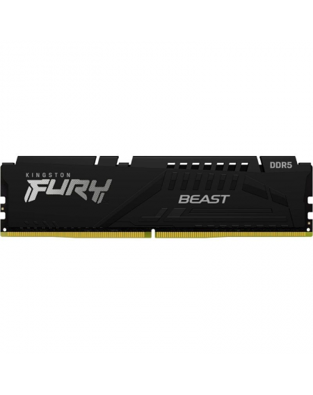 Memoria RAM Kingston FURY Beast 16GB/ DDR5/ 6000MHz/ 1.35V/ CL40/ DIMM