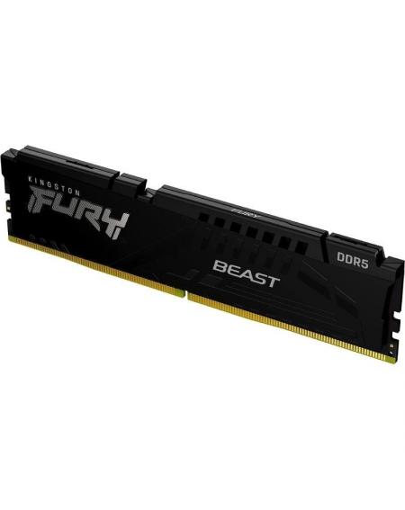 Memoria RAM Kingston FURY Beast 32GB/ DDR5/ 6000MHz/ 1.35V/ CL40/ DIMM