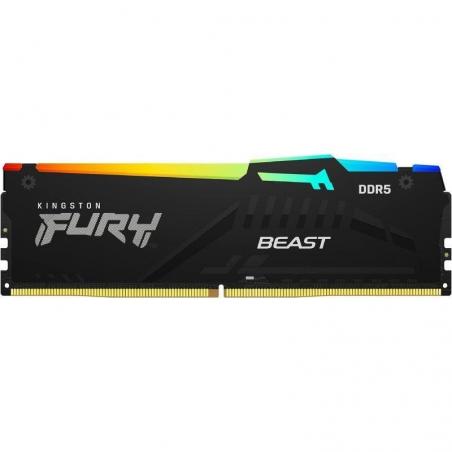 Memoria RAM Kingston FURY Beast 2 x 8GB/ DDR5/ 5600MHz/ 1.25V/ CL40/ DIMM