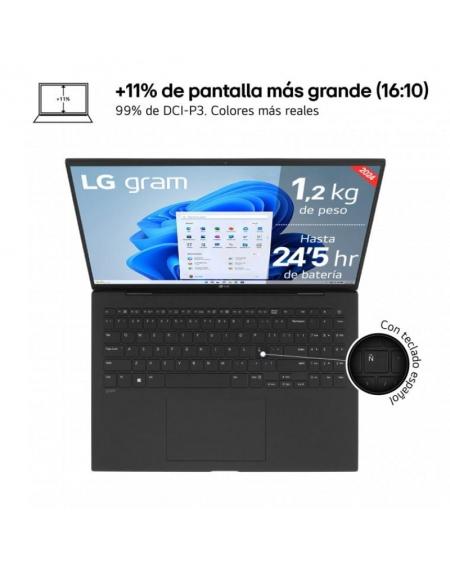 Portátil LG Gram Pro 16Z90SP-K.AD75B Intel Core Ultra 7-155H/ 32GB/ 512GB SSD/ 16'/ Win11