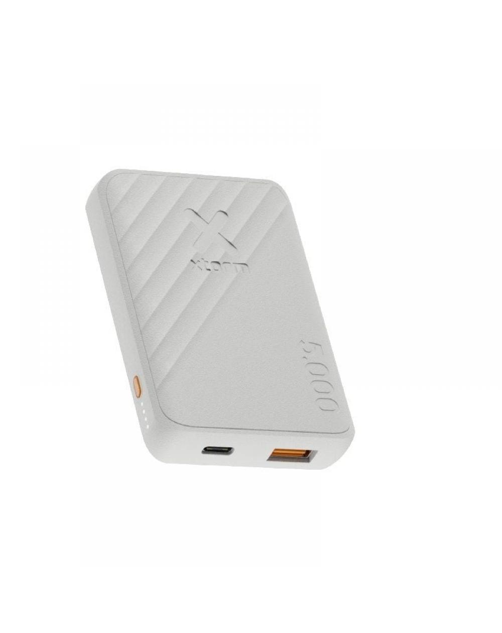 Powerbank 5000mAh Xtorm GO2 XG2050/ 12W/ Blanca Ceniza