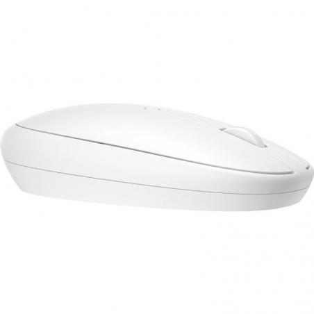 Ratón Inalámbrico por Bluetooth HP 240/ Hasta 1600 DPI/ Blanco Lunar