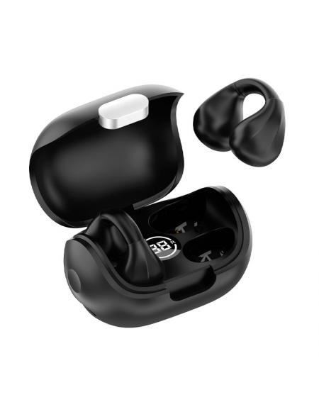 Auriculares Stereo Bluetooth Dual Pod Earbuds COOL Clip Negro