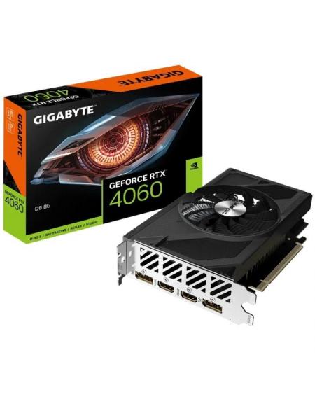 Tarjeta Gráfica Gigabyte GeForce RTX 4060 D6 8G/ 8GB GDDR6