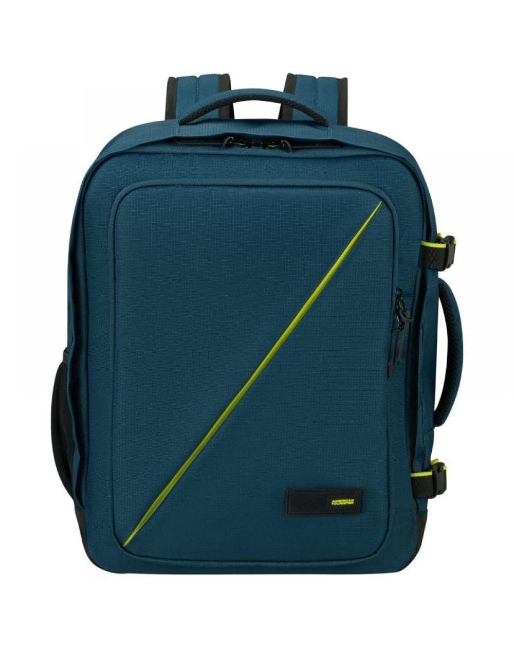 Mochila American Tourister Take2cabin M para Portátiles hasta 15.6'/ 38.2L/ Azul