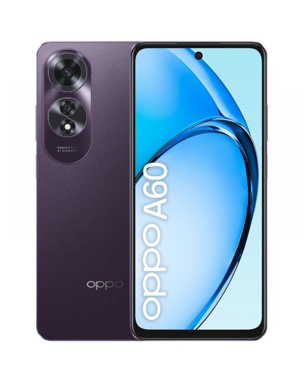 Smartphone Oppo A60 8GB/ 256GB/ 6.67'/ Purpura Medianoche