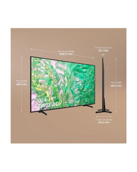 Televisor Samsung Crystal UHD TU43DU8005 43'/ Ultra HD 4K/ Smart TV/ WiFi