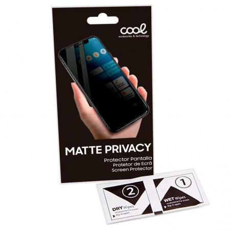 Protector Pantalla Matte Privacy COOL para iPhone 15