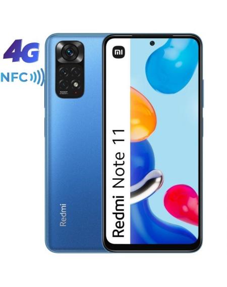 Smartphone Xiaomi Redmi Note 11 NFC 4GB/ 128GB/ 6.43'/ Azul Ocaso - Imagen 1