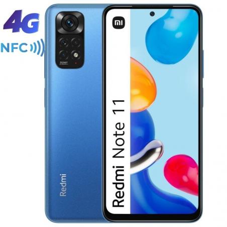 Smartphone Xiaomi Redmi Note 11 NFC 4GB/ 128GB/ 6.43'/ Azul Ocaso - Imagen 1