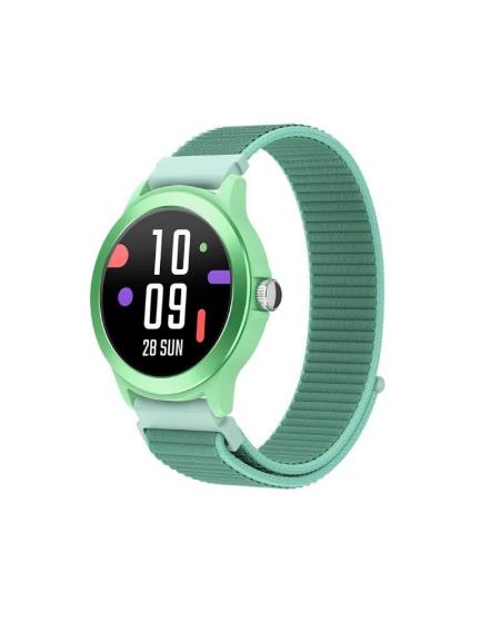 Smartwatch SPC Smartee Duo Vivo 9651R/ Notificaciones/ Frecuencia Cardíaca/ Verde Menta/ Incluye Correa Extra