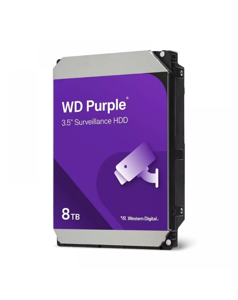 Disco Duro Western Digital WD Purple Surveillance 8TB/ 3.5'/ SATA III/ 256MB