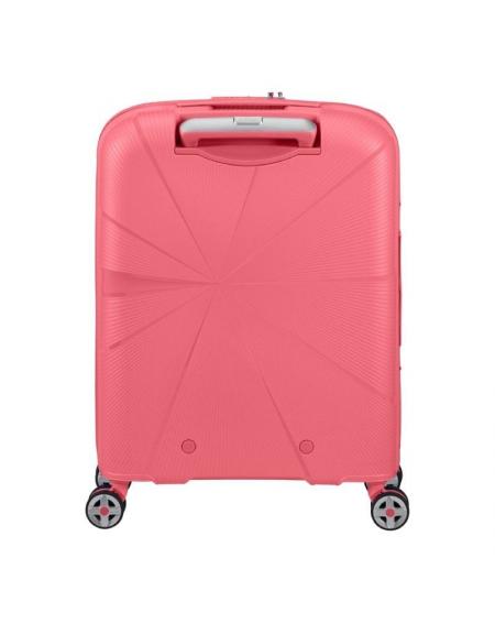 Maleta de Cabina American Tourister Starvibe Spinner 55cm/ 55x40x20cm/ 4 Ruedas/ Coral