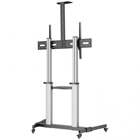 Soporte de Suelo con Ruedas Aisens FT100TE-259 para TV de 60-100'/ hasta 100kg