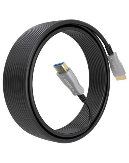 Cable HDMI 2.0 AOC 4K Aisens A148-0858/ HDMI Macho - HDMI Macho/ 10m/ Negro