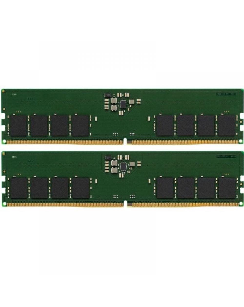 Memoria RAM Kingston ValueRAM 2 x 16GB/ DDR5/ 4800MHz/ 1.1V/ CL40/ DIMM