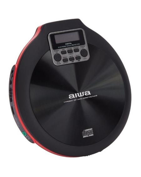 Reproductor de CD/CDR/MP3 Aiwa Walk PCD-810RD/ Rojo