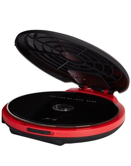 Reproductor de CD/CDR/MP3 Aiwa Walk PCD-810RD/ Rojo