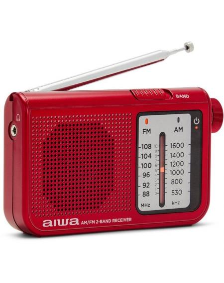 Radio Portátil Aiwa RS-55RD/ Rojo