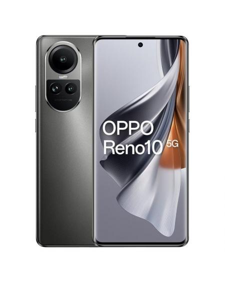 Smartphone Oppo Reno 10 8GB/ 256GB/ 6.7'/ 5G/ Gris Plateado