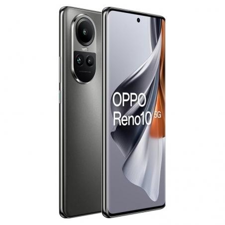 Smartphone Oppo Reno 10 8GB/ 256GB/ 6.7'/ 5G/ Gris Plateado