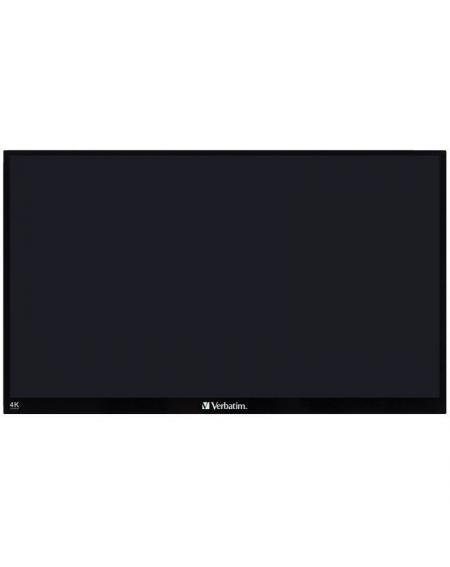 Monitor Portátil Táctil Verbatim PMT-17-4K 17.3'/ 4K/ Negro