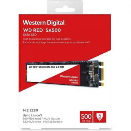 Disco Duro SSD Western Digital Red SA500 NAS 500GB/ M.2 2280