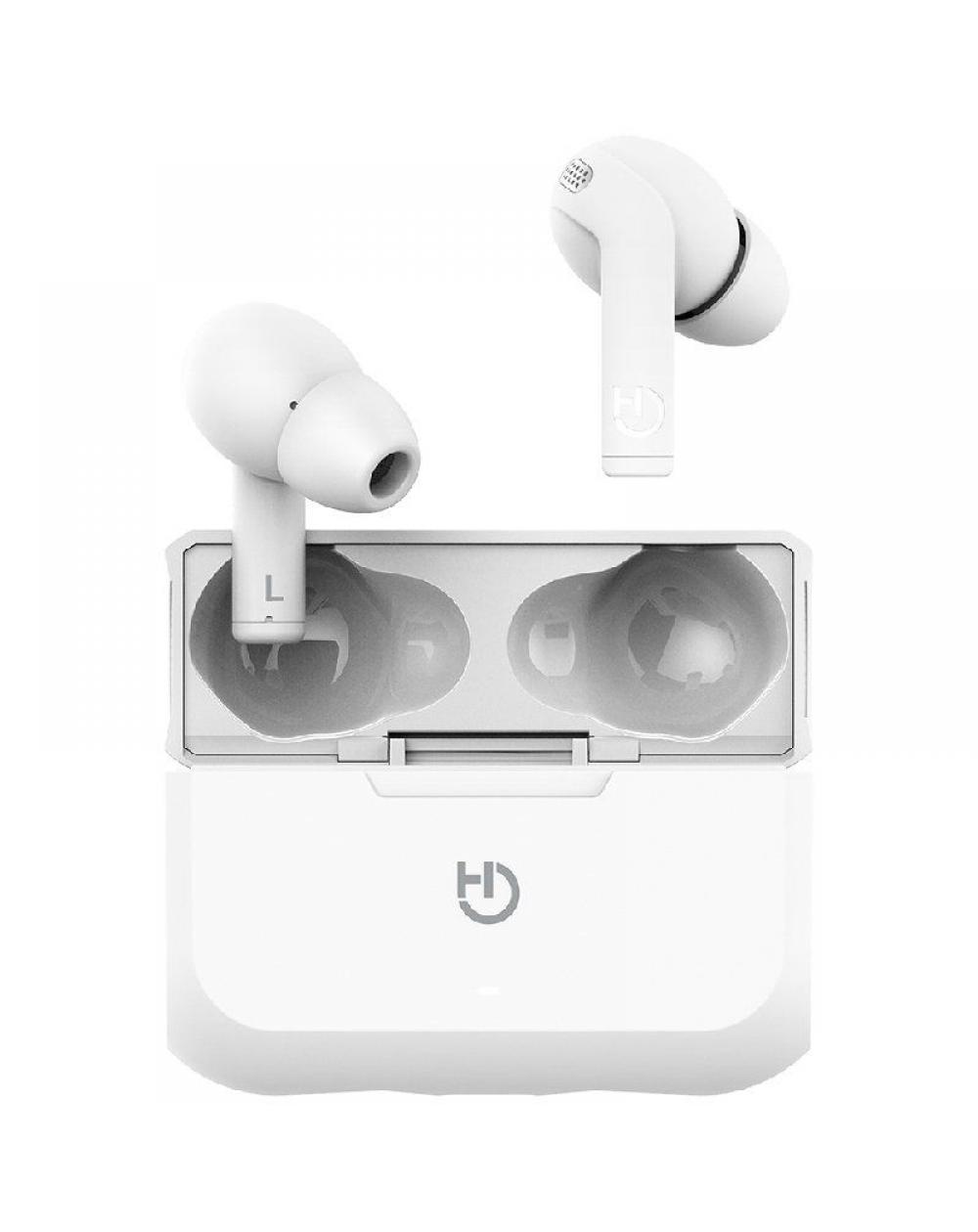 Auriculares Bluetooth Hiditec Fenix TWS con estuche de carga/ Autonomía 6h/ Blancos - Imagen 1