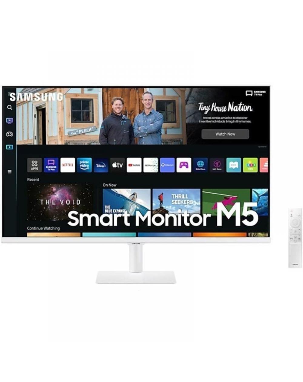 Smart Monitor Samsung M5 S32DM501EU 32'/ Full HD/ Smart TV/ Multimedia/ Blanco