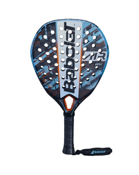 Pala de Pádel Babolat Air Viper 2023/ Azul y Naranja