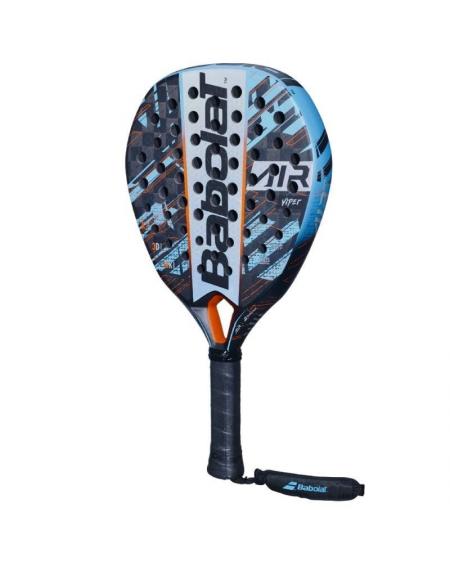 Pala de Pádel Babolat Air Viper 2023/ Azul y Naranja