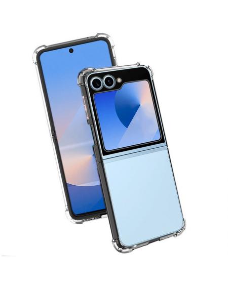 Carcasa COOL para Samsung F741 Galaxy Z Flip 6 AntiShock Transparente