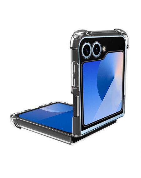 Carcasa COOL para Samsung F741 Galaxy Z Flip 6 AntiShock Transparente