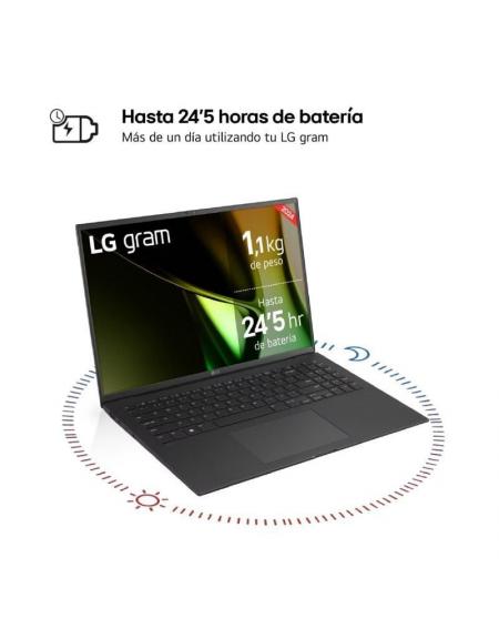 Portátil LG Gram 16Z90S-G.AD7BB Intel Core Ultra 7-155H/ 32GB/ 2TB SSD/ 16'/ Win11