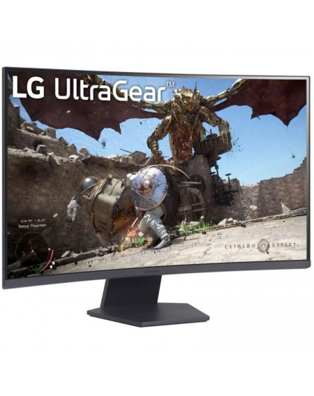 Monitor Gaming Curvo LG UltraGear 32GS60QC-B 31.5'/ QHD/ 1ms/ 180Hz/ VA/ Negro