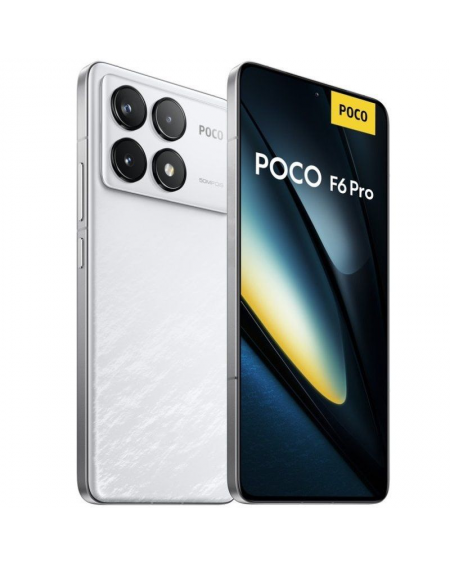 Smartphone Xiaomi POCO F6 Pro 12GB/ 512GB/ 6.67'/ 5G/ Blanco