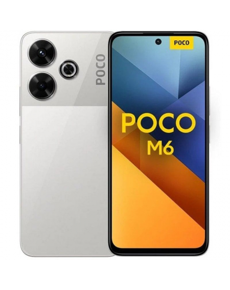 Smartphone Xiaomi POCO M6 8GB/ 256GB/ 6.79'/ Plata