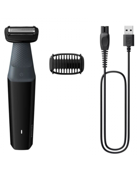 Afeitadora Philips Bodygroom Series 3000 BG3017/ con Batería/ 1 Accesorio