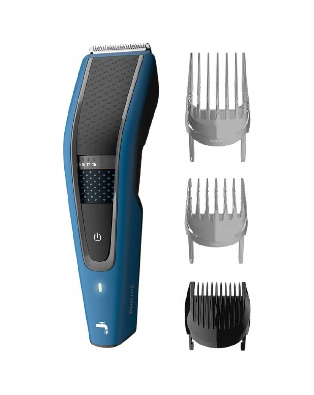 Cortapelos Philips Hairclipper Series 5000 HC5612/15 con Batería/ con Cable/ 3 Accesorios