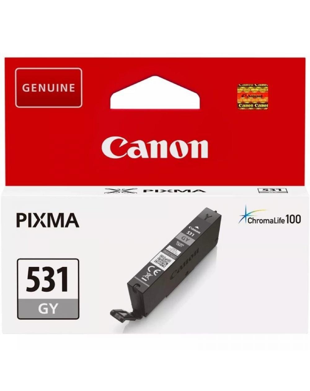 Cartucho de Tinta Original Canon CLI-531GY/ Gris