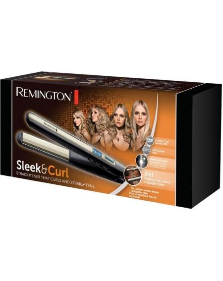 Plancha para el Pelo Remington Sleek and Curl/ Verde