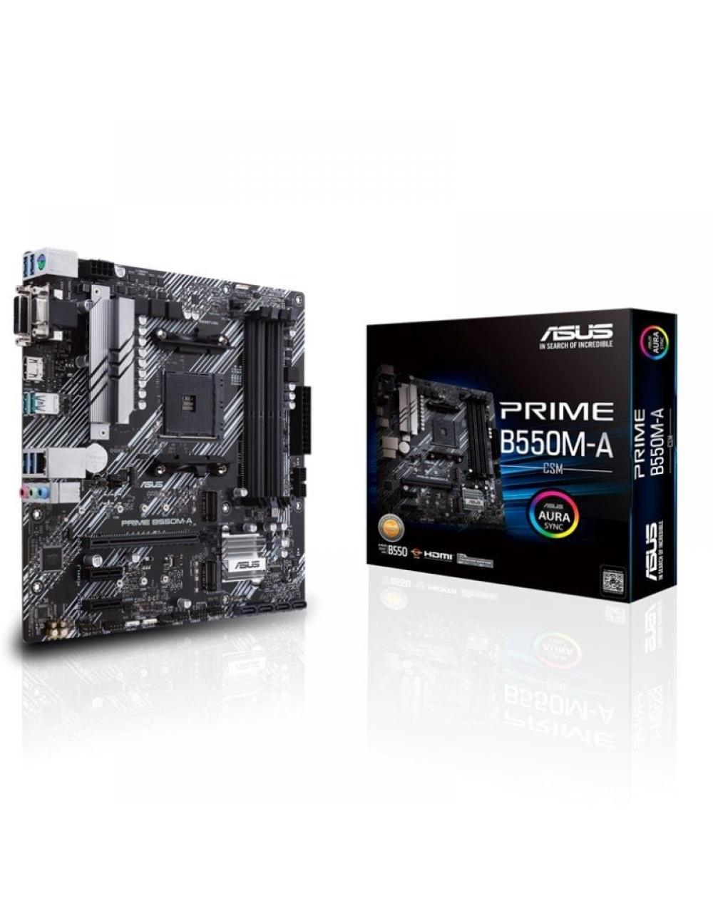 Placa Base Asus Prime B550M-A/CSM Socket AM4/ Micro ATX