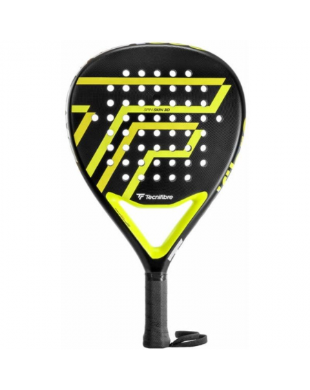 Pala de Pádel Tecnifibre Wall Breaker 355/ Amarilla y Negra