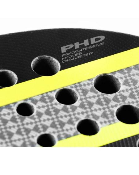 Pala de Pádel Tecnifibre Wall Breaker 355/ Amarilla y Negra