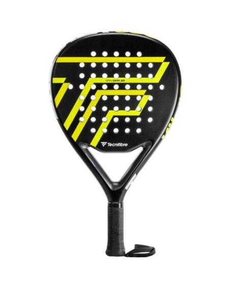 Pala de Pádel Tecnifibre Wall Breaker 360/ Amarilla y Negra