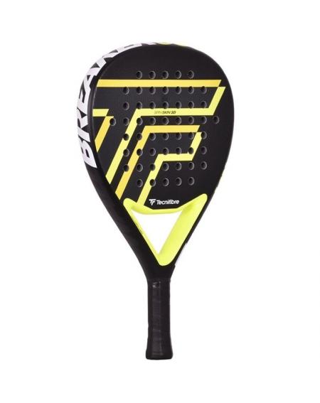 Pala de Pádel Tecnifibre Wall Breaker 360/ Amarilla y Negra