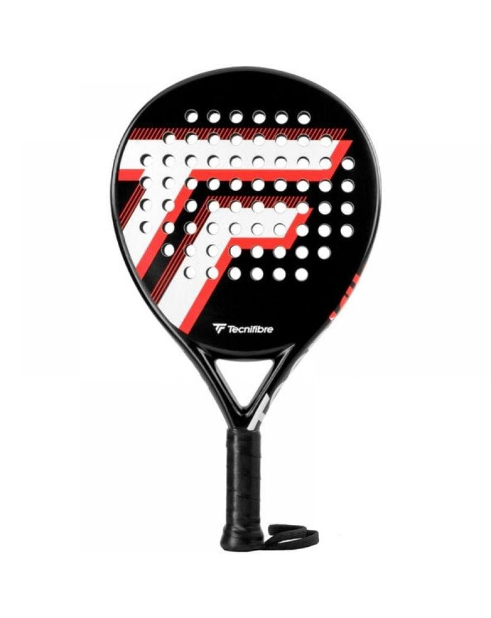 Pala de Pádel Tecnifibre Wall Master ONE/ Negra y Blanca