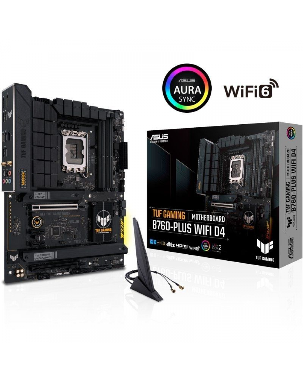 Placa Base Asus TUF GAMING B760-PLUS (WI-FI) D4 Socket 1700