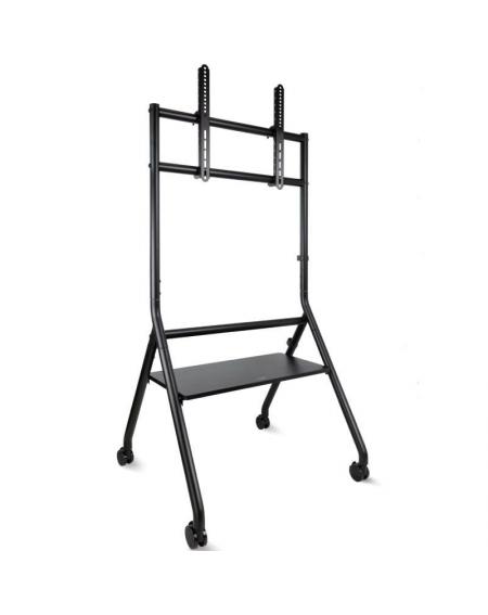 Soporte de Suelo con Ruedas Nivelable TooQ iDREAMS FS20206M-B para TV de 37-86'/ hasta 80kg