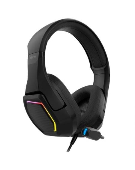 Auriculares Gaming con Micrófono Krom Kopa 7.1/ USB 2.0/ Negros